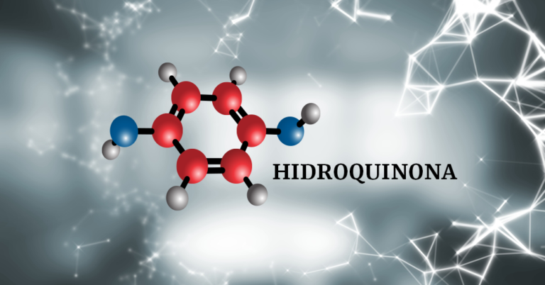 Molécula de Hidroquinona